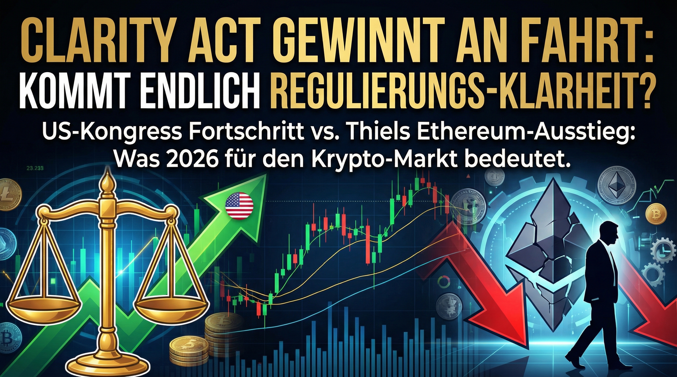 CLARITY Act gewinnt an Fahrt: Kommt endlich Regulierungs-Klarheit?