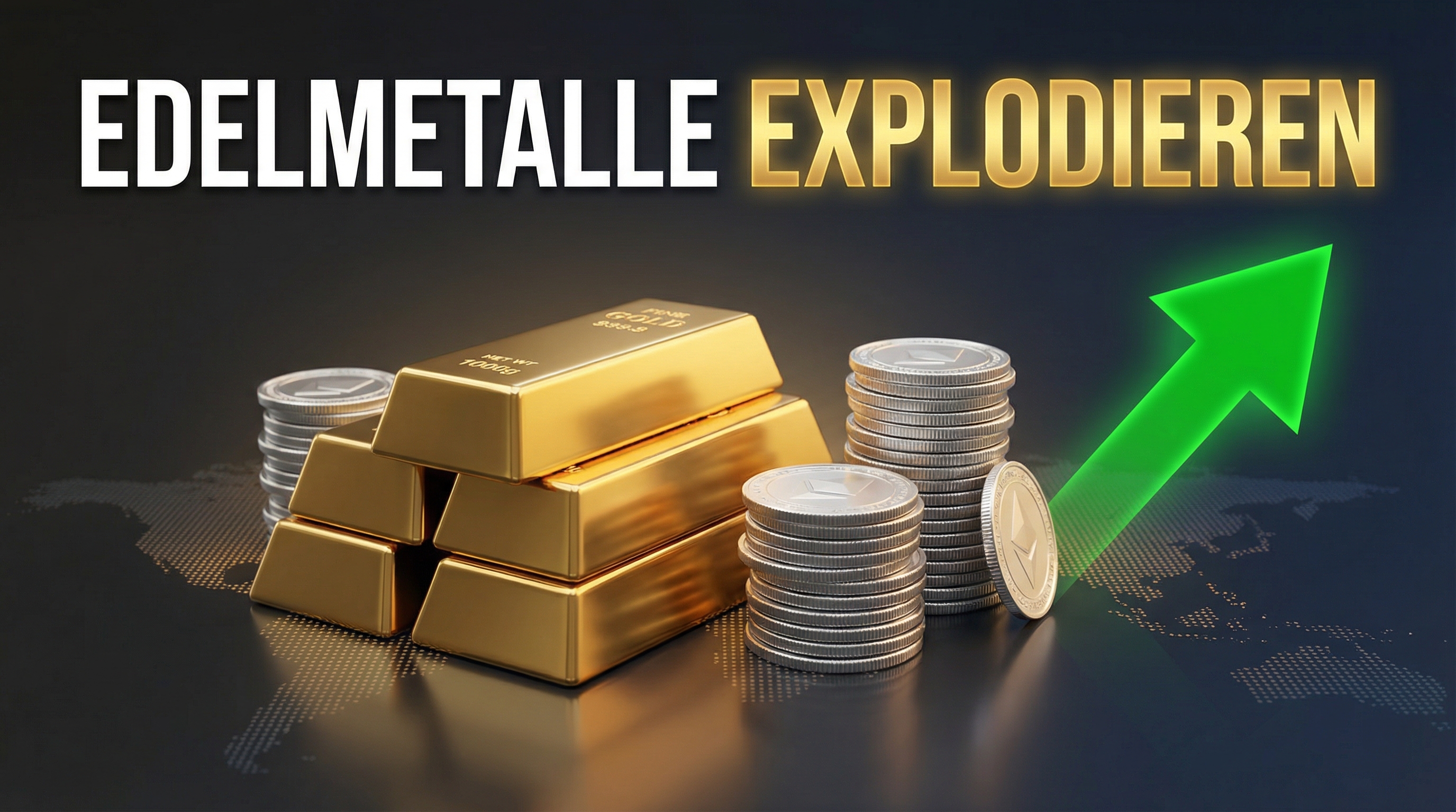Edelmetalle explodieren – Wenn Gold und Silber zur sicheren Alternative werden