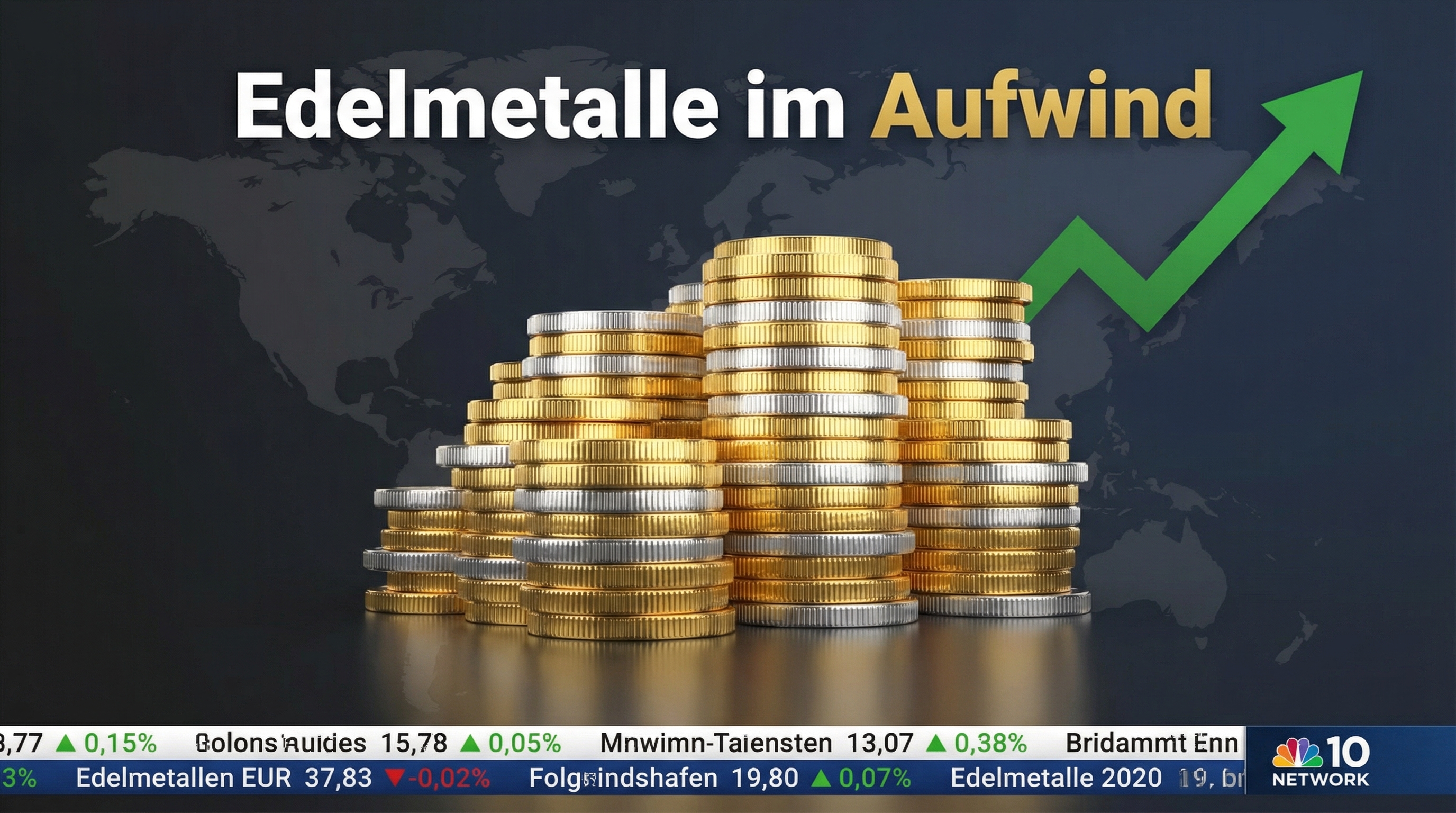 Edelmetalle im Aufwind – Geopolitik und Handelsängste treiben Gold und Silber nach oben