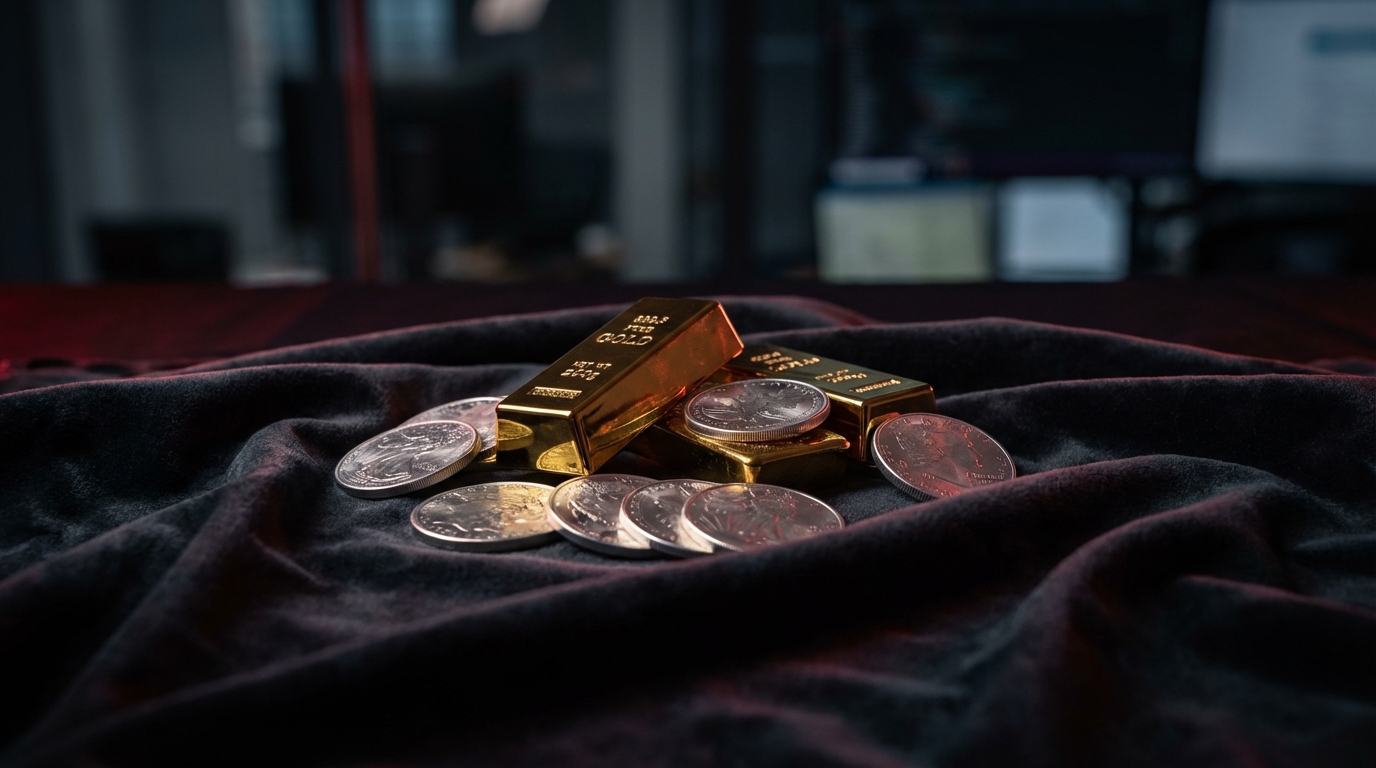 Edelmetalle im freien Fall: Silber, Platin und Palladium unter Druck