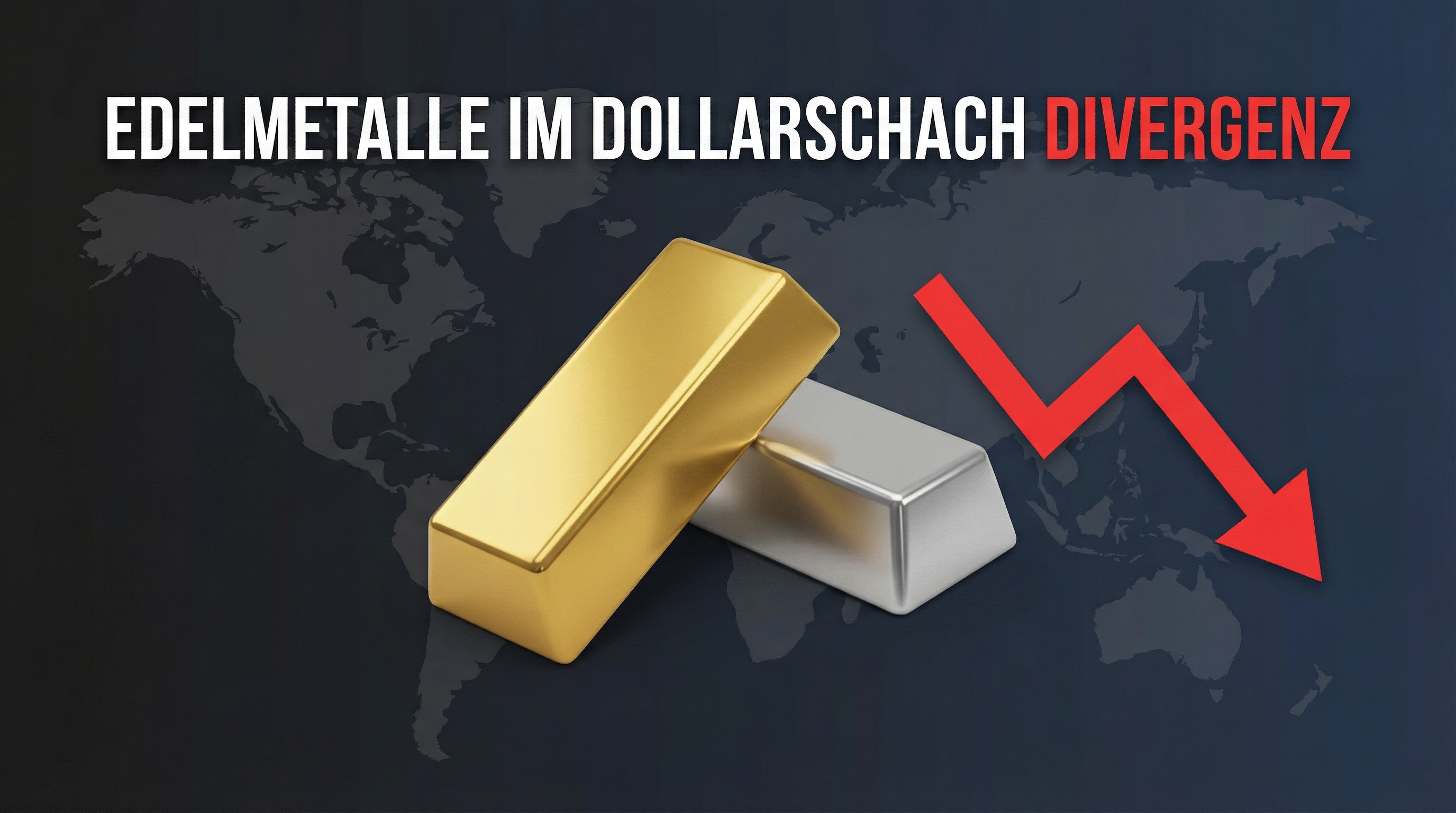 Edelmetalle im Schachzug des Dollars – Warum Gold und Silber jetzt divergieren