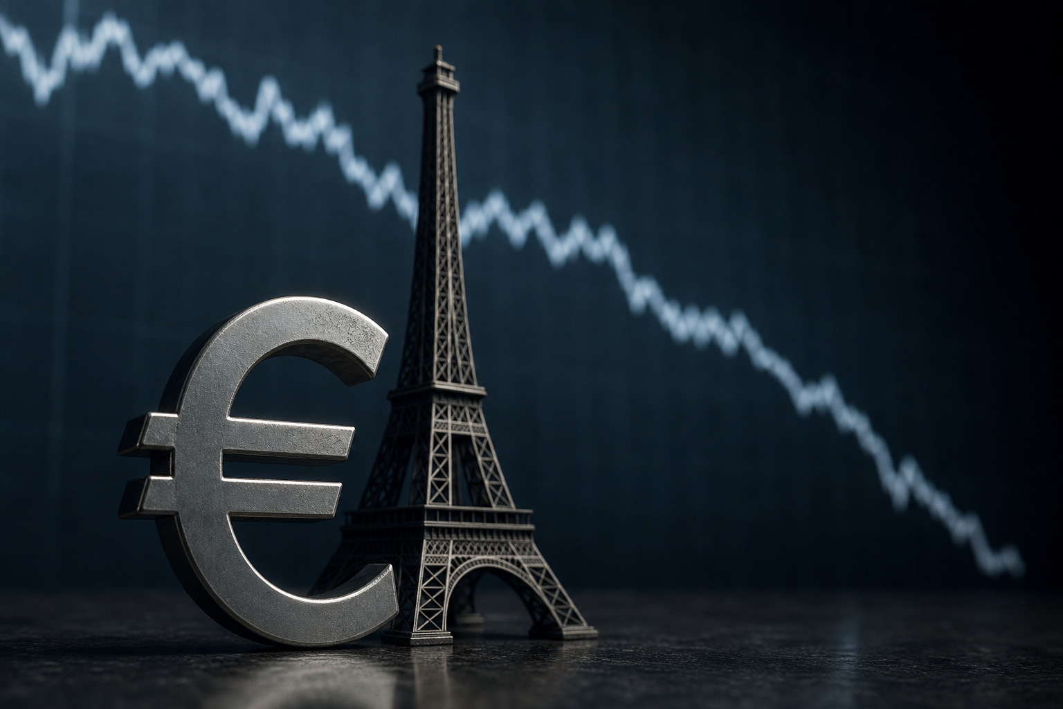 Euro Under Pressure: French Spread Lifts EUR/USD Risk