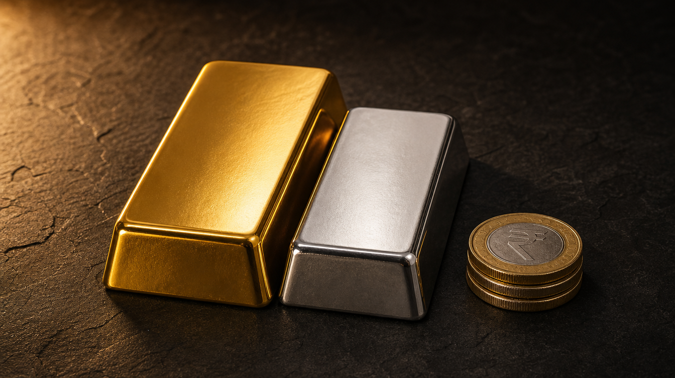 India Hikes Gold/Silver Duty to 15% — MCX Silver Limit-Up