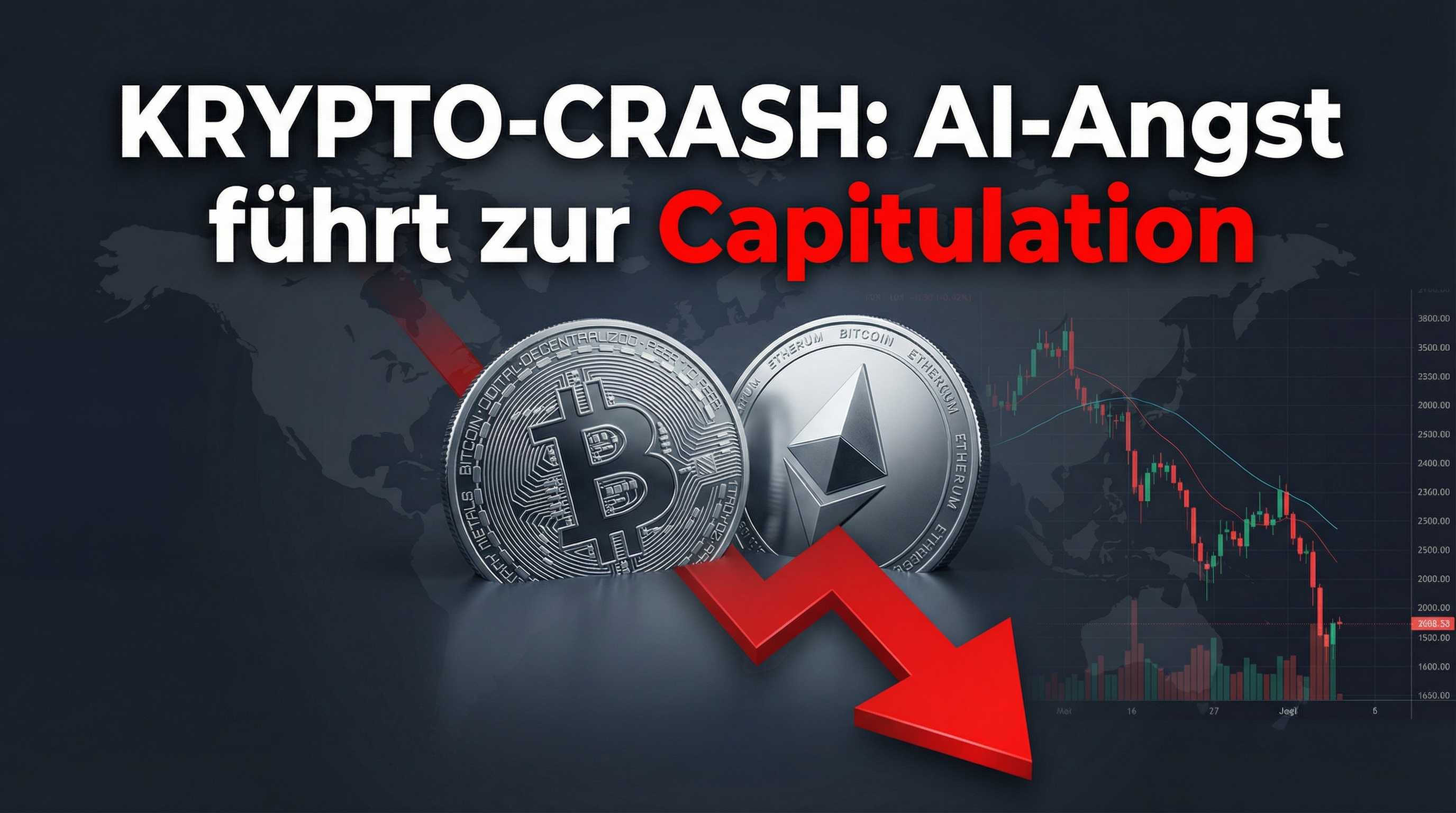 Krypto-Markt im Sinkflug: Wenn die AI-Angst die Risk-Appetite killt