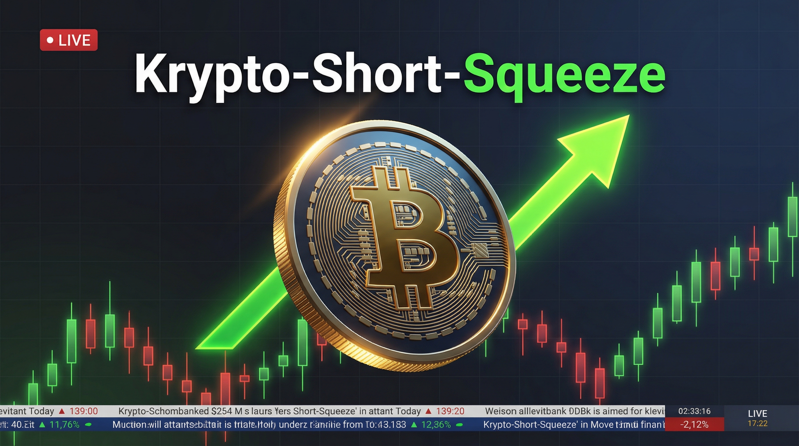 Krypto-Short-Squeeze in Echtzeit – BTC springt über $69K und Shorties bluten
