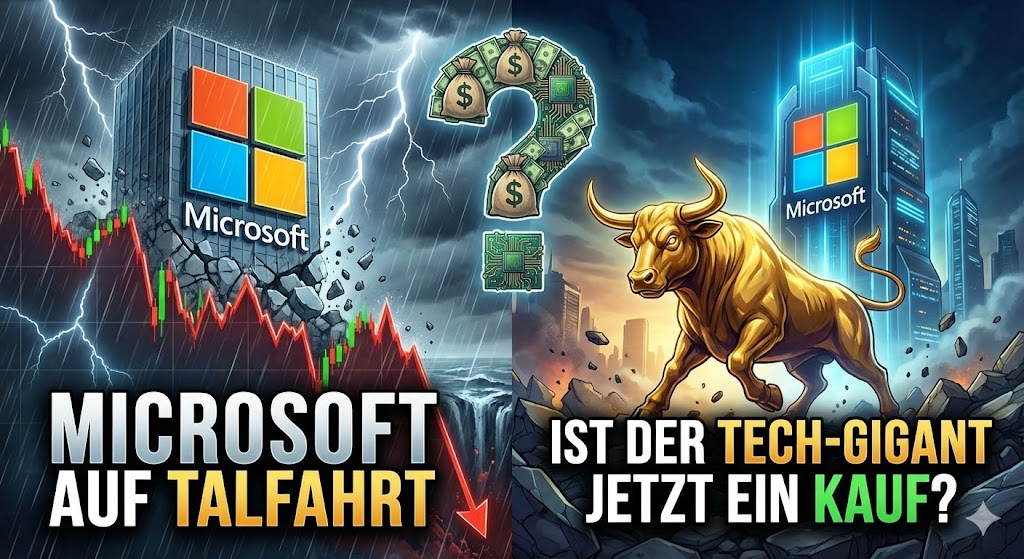 Microsoft auf Talfahrt: Ist der Tech-Gigant jetzt ein Kauf?
