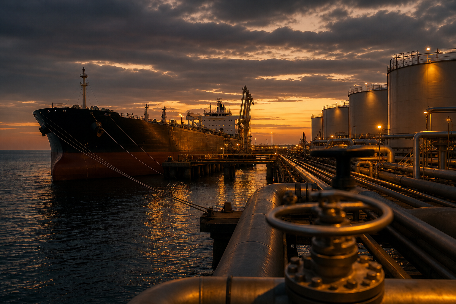 Oil falls: Tehran talks and Aramco supply to Europe