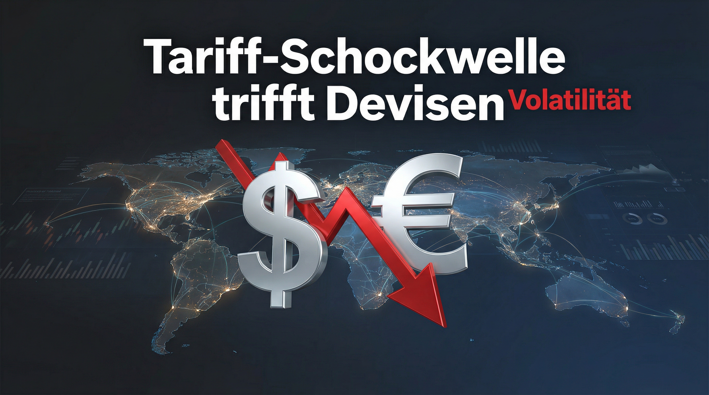 Tariff-Schockwelle trifft Devisen – Dollar-Volatilität erreicht kritisches Niveau
